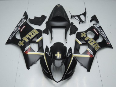 2003-2004 Matte Black Rizla Suzuki GSXR 1000 Motorbike Fairing UK