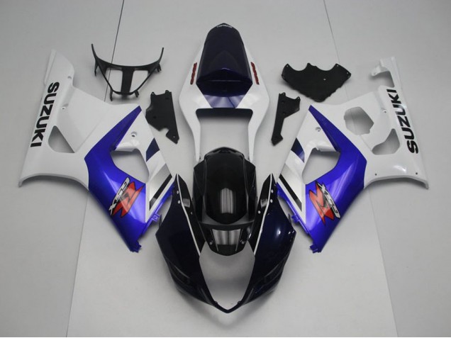 2003-2004 Dark Blue Front and Blue Suzuki GSXR 1000 Motorcycle Replacement Fairings UK 2003-2004 Dark Blue Front and Blue Suzuki GSXR 1000 Motorcycle Replacement Fairings UK