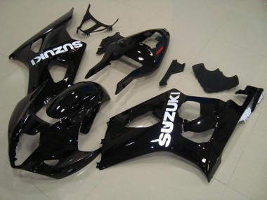 2003-2004 Glossy Black Suzuki GSXR 1000 Motor Fairings & Bodywork UK