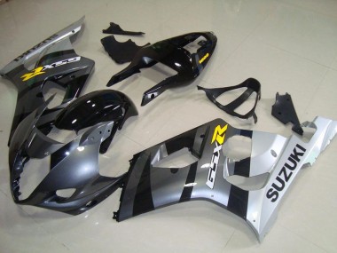 2003-2004 Grey Silver Suzuki GSXR 1000 Motorcycle Fairings Kit UK