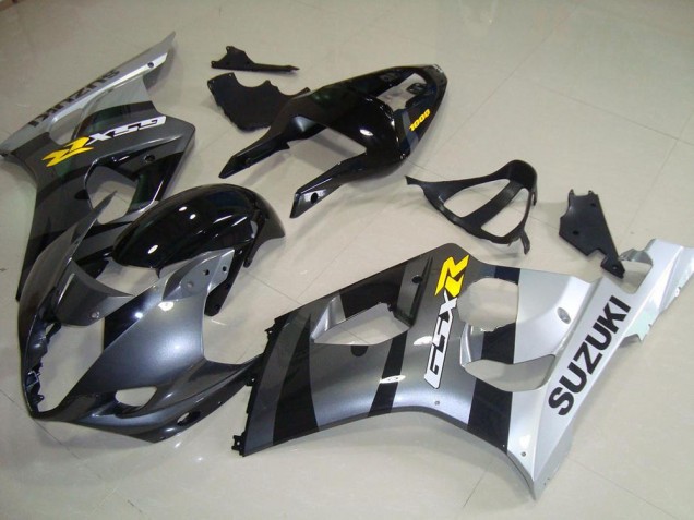 2003-2004 Grey Silver Suzuki GSXR 1000 Motorcycle Fairings Kit UK 2003-2004 Grey Silver Suzuki GSXR 1000 Motorcycle Fairings Kit UK