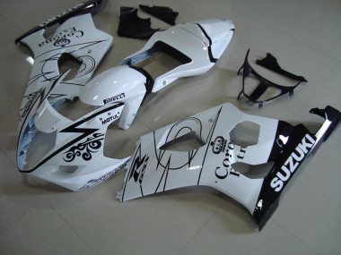 2003-2004 White Corona Suzuki GSXR 1000 Bike Fairings UK