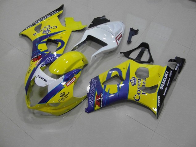 2003-2004 Yellow Corona Suzuki GSXR 1000 Bike Fairing UK 2003-2004 Yellow Corona Suzuki GSXR 1000 Bike Fairing UK