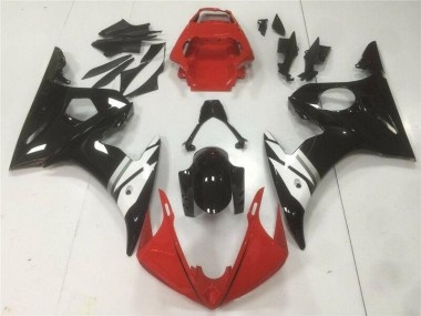 2003-2005 Red Black White Yamaha YZF R6 Motorbike Fairings UK