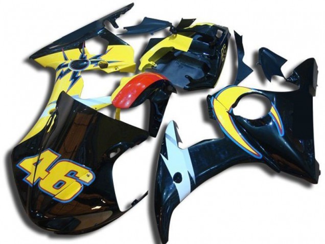 2003-2005 Number 46 Yamaha YZF R6 Bike Fairing Kit UK 2003-2005 Number 46 Yamaha YZF R6 Bike Fairing Kit UK