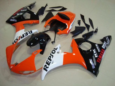 2003-2005 Repsol Yamaha YZF R6 Motorcycle Fairings Kit UK