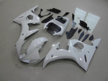 2003-2005 White No Decals Yamaha YZF R6 Motorcylce Fairings UK