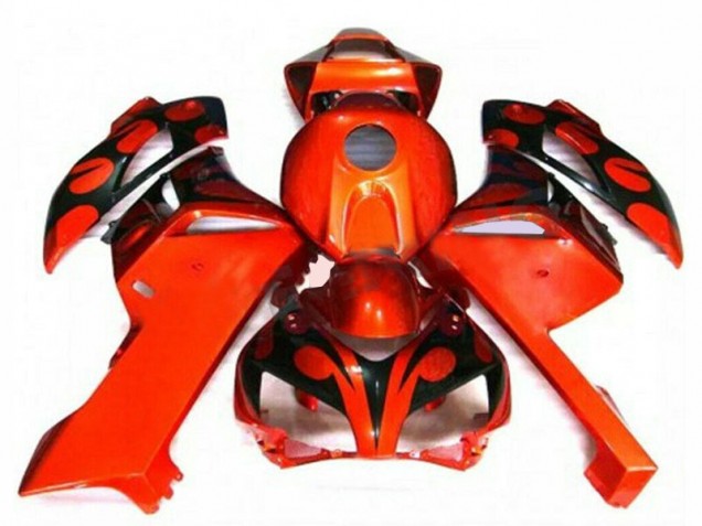 2004-2005 Orange Black Honda CBR1000RR Motorcyle Fairings UK 2004-2005 Orange Black Honda CBR1000RR Motorcyle Fairings UK