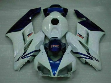 2004-2005 White Blue Honda CBR1000RR Motor Bike Fairings UK
