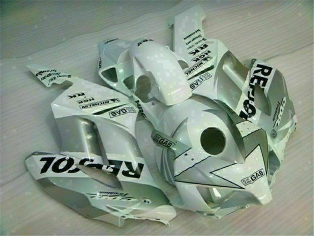 2004-2005 White Silver Repsol Honda CBR1000RR Motorcyle Fairings UK 2004-2005 White Silver Repsol Honda CBR1000RR Motorcyle Fairings UK