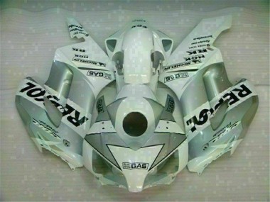2004-2005 White Silver Repsol Honda CBR1000RR Motorcyle Fairings UK