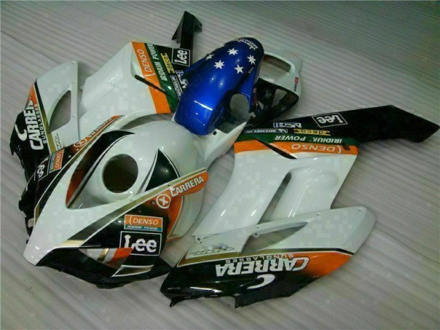 2004-2005 White Blue Honda CBR1000RR Replacement Fairings UK 2004-2005 White Blue Honda CBR1000RR Replacement Fairings UK