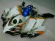 2004-2005 White Blue Honda CBR1000RR Replacement Fairings UK 2004-2005 White Blue Honda CBR1000RR Replacement Fairings UK