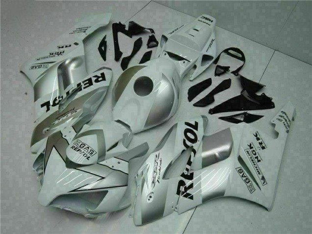 2004-2005 Silver White Repsol Honda CBR1000RR Motorcylce Fairings UK 2004-2005 Silver White Repsol Honda CBR1000RR Motorcylce Fairings UK