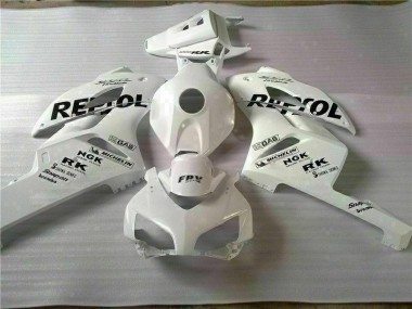 2004-2005 White Black Repsol Honda CBR1000RR Motorcycle Fairing Kit UK