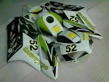 2004-2005 White Green Hannspree 52 Honda CBR1000RR Bike Fairing UK
