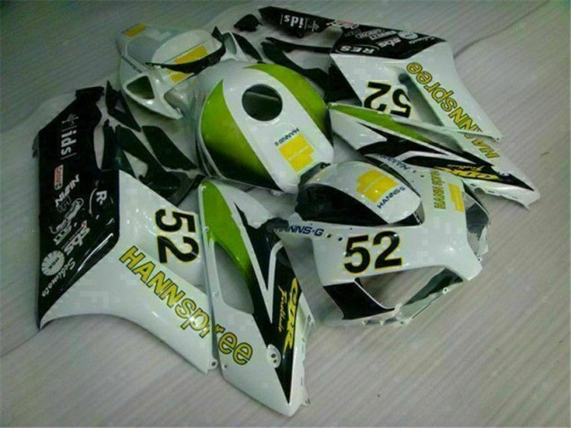 2004-2005 White Green Hannspree 52 Honda CBR1000RR Bike Fairing UK 2004-2005 White Green Hannspree 52 Honda CBR1000RR Bike Fairing UK