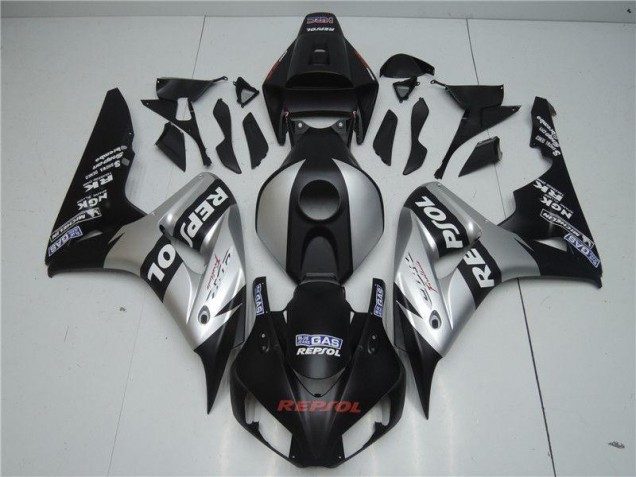 2004-2005 Black Silver Repsol Honda CBR1000RR Motorcyle Fairings UK