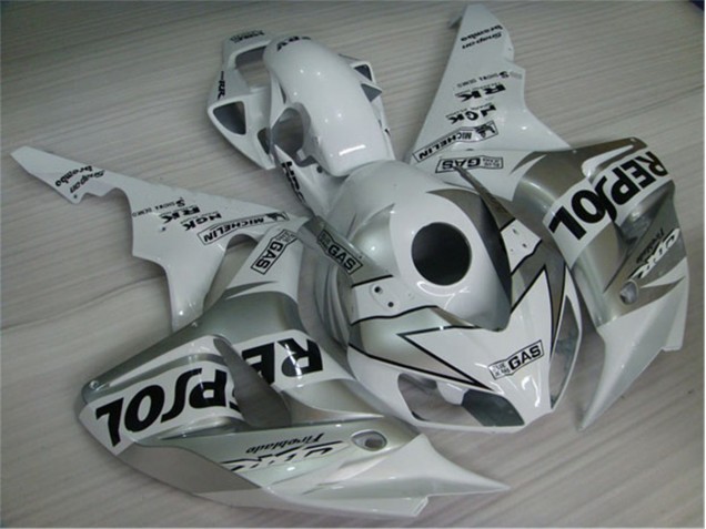 2004-2005 White Silver Black Repsol Honda CBR1000RR Replacement Fairings UK 2004-2005 White Silver Black Repsol Honda CBR1000RR Replacement Fairings UK