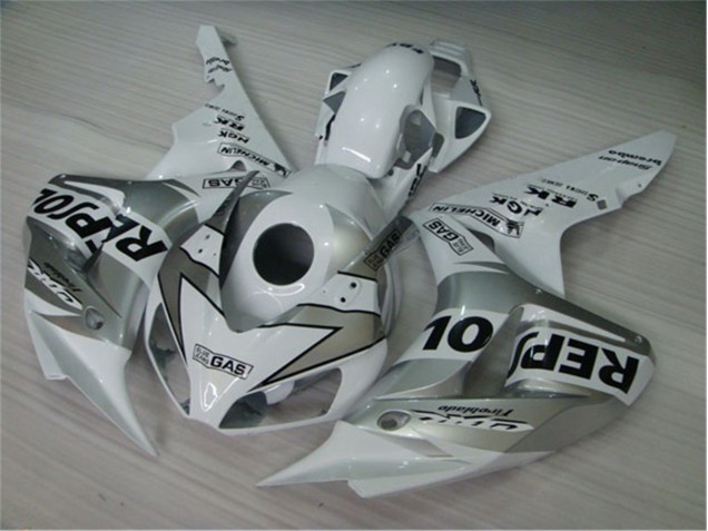 2004-2005 White Silver Black Repsol Honda CBR1000RR Replacement Fairings UK 2004-2005 White Silver Black Repsol Honda CBR1000RR Replacement Fairings UK