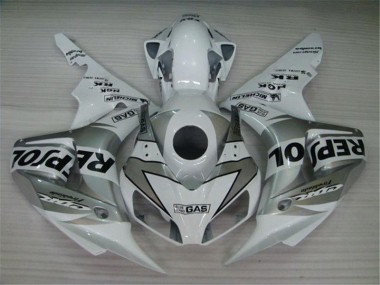 2004-2005 White Silver Black Repsol Honda CBR1000RR Replacement Fairings UK