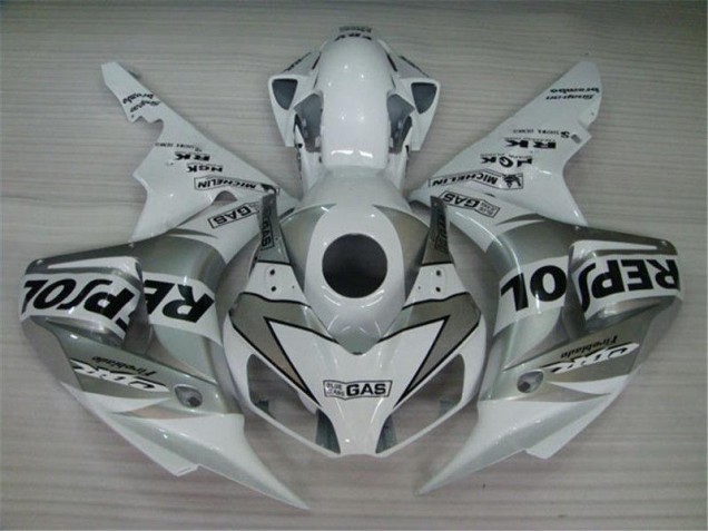 2004-2005 White Silver Black Repsol Honda CBR1000RR Replacement Fairings UK 2004-2005 White Silver Black Repsol Honda CBR1000RR Replacement Fairings UK