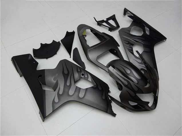 2004-2005 Black Grey Suzuki GSXR 600/750 Motorcylce Fairings UK