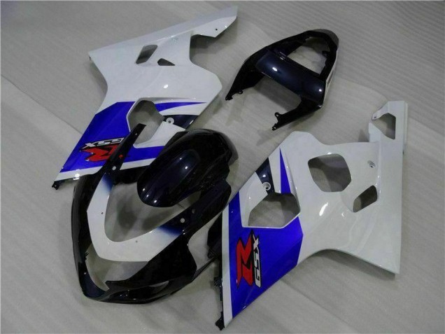 2004-2005 Blue White Suzuki GSXR 600/750 Motorcycle Replacement Fairings UK 2004-2005 Blue White Suzuki GSXR 600/750 Motorcycle Replacement Fairings UK