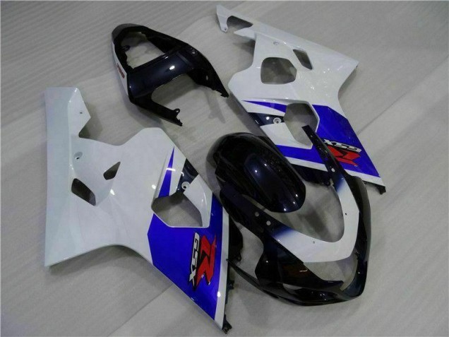 2004-2005 Blue White Suzuki GSXR 600/750 Motorcycle Replacement Fairings UK 2004-2005 Blue White Suzuki GSXR 600/750 Motorcycle Replacement Fairings UK
