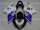 2004-2005 Blue White Suzuki GSXR 600/750 Motorcycle Replacement Fairings UK 2004-2005 Blue White Suzuki GSXR 600/750 Motorcycle Replacement Fairings UK