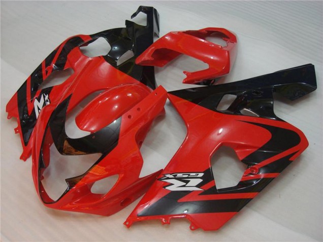 2004-2005 Red Black Suzuki GSXR 600/750 Motor Fairings UK