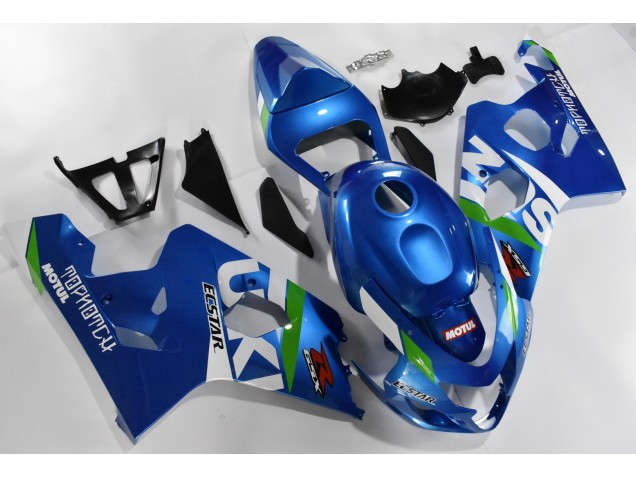 2004-2005 Blue White Suzuki GSXR 600/750 Motorcylce Fairings UK 2004-2005 Blue White Suzuki GSXR 600/750 Motorcylce Fairings UK