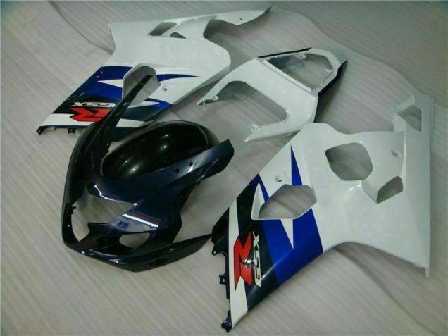 2004-2005 White Black Suzuki GSXR 600/750 Motorcycle Fairing UK 2004-2005 White Black Suzuki GSXR 600/750 Motorcycle Fairing UK