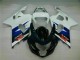 2004-2005 White Black Suzuki GSXR 600/750 Motorcycle Fairing UK 2004-2005 White Black Suzuki GSXR 600/750 Motorcycle Fairing UK