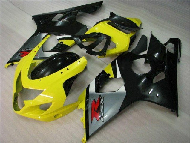 2004-2005 Yellow Black Suzuki GSXR 600/750 Motorbike Fairing UK 2004-2005 Yellow Black Suzuki GSXR 600/750 Motorbike Fairing UK