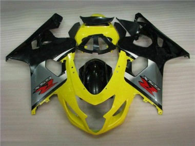2004-2005 Yellow Black Suzuki GSXR 600/750 Motorbike Fairing UK