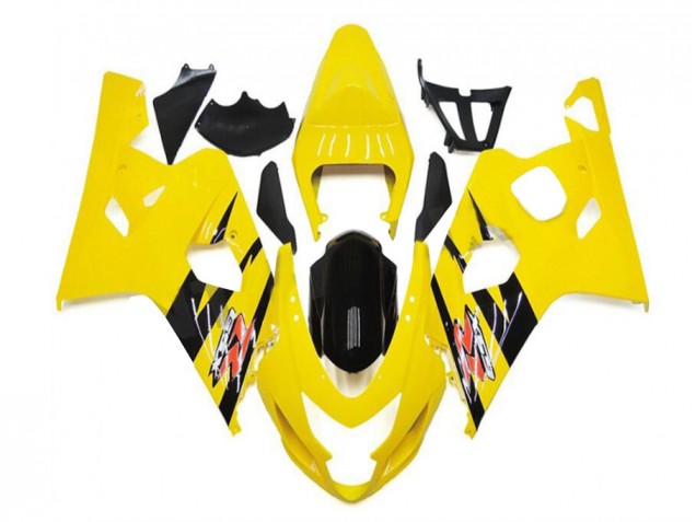2004-2005 Yellow Black Suzuki GSXR 600/750 Motorbike Fairings UK 2004-2005 Yellow Black Suzuki GSXR 600/750 Motorbike Fairings UK