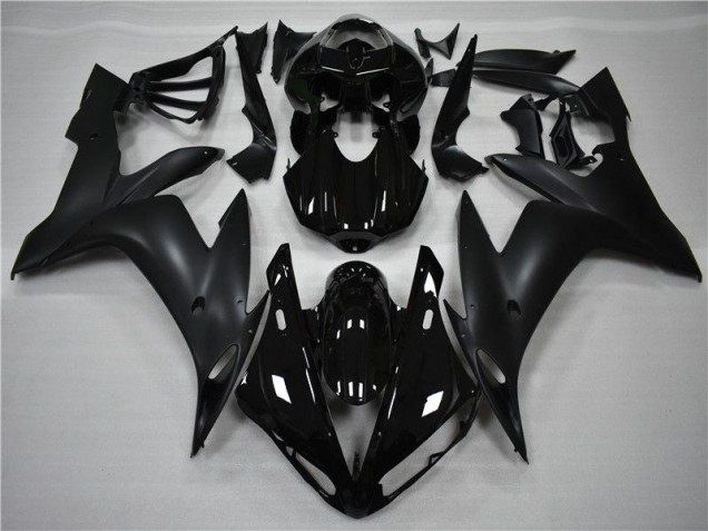 2004-2006 Glossy Matte Black Yamaha YZF R1 Bike Fairing Kit UK 2004-2006 Glossy Matte Black Yamaha YZF R1 Bike Fairing Kit UK
