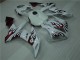 2004-2006 White Red Flame Yamaha YZF R1 Motorcyle Fairings UK 2004-2006 White Red Flame Yamaha YZF R1 Motorcyle Fairings UK