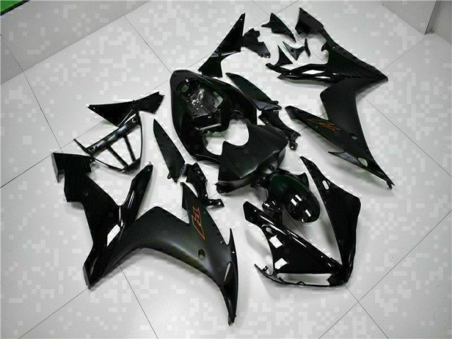 2004-2006 Black Yamaha YZF R1 Motorbike Fairings UK 2004-2006 Black Yamaha YZF R1 Motorbike Fairings UK