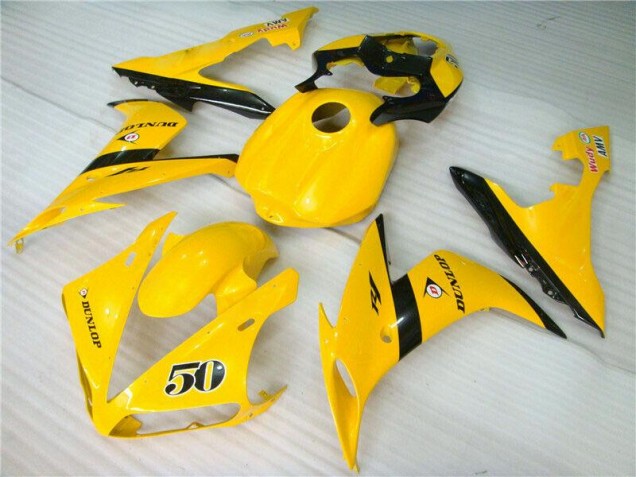 2004-2006 Yellow Yamaha YZF R1 Motorbike Fairing UK 2004-2006 Yellow Yamaha YZF R1 Motorbike Fairing UK