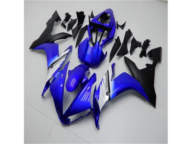 2004-2006 Blue White Black Yamaha YZF R1 Bike Fairings UK