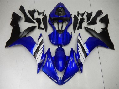 2004-2006 Blue White Black Yamaha YZF R1 Bike Fairings UK