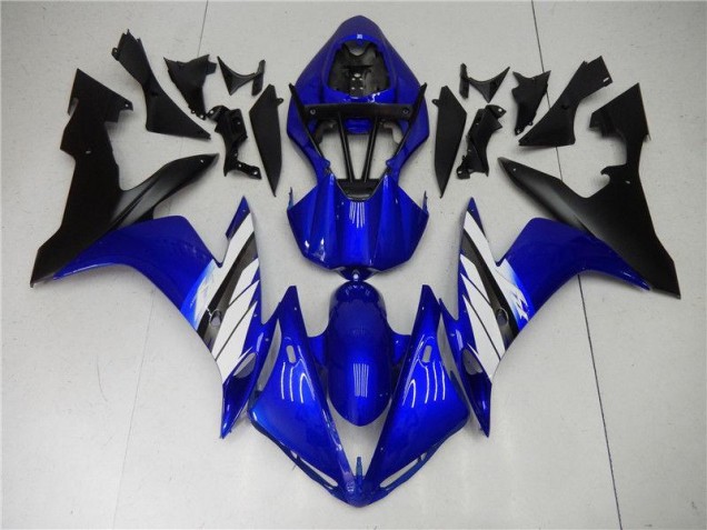2004-2006 Blue White Black Yamaha YZF R1 Bike Fairings UK