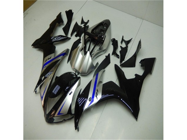 2004-2006 Blue Black Silver Yamaha YZF R1 Motorbike Fairing UK 2004-2006 Blue Black Silver Yamaha YZF R1 Motorbike Fairing UK