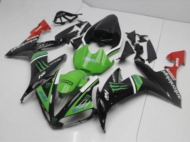 2004-2006 Monster Green Yamaha YZF R1 Motor Fairings UK