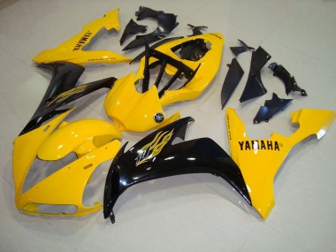 2004-2006 Yellow Black Flame Yamaha YZF R1 Replacement Motorcycle Fairings UK