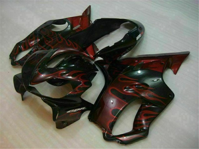 2004-2007 Red Flame Honda CBR600 F4i Bike Fairings UK 2004-2007 Red Flame Honda CBR600 F4i Bike Fairings UK