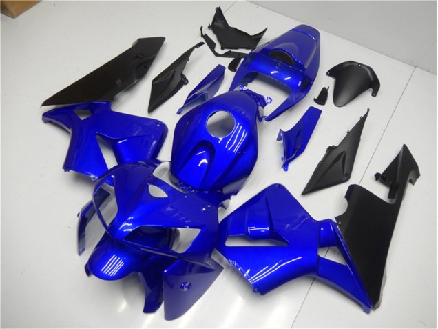 2005-2006 Blue Black Honda CBR600RR Motorbike Fairing Kits UK 2005-2006 Blue Black Honda CBR600RR Motorbike Fairing Kits UK