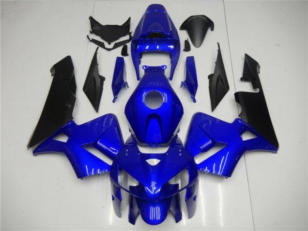 2005-2006 Blue Black Honda CBR600RR Motorbike Fairing Kits UK 2005-2006 Blue Black Honda CBR600RR Motorbike Fairing Kits UK